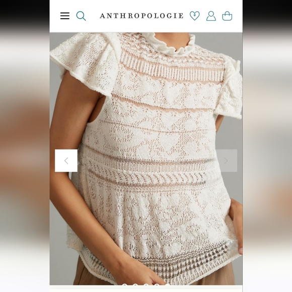NWT Anthropologie sweater tee-medium - Picture 1 of 15